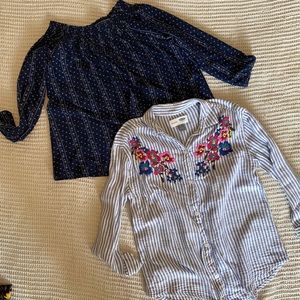 Girls Old Navy tops